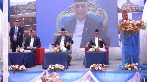 विपत्तिबाट जोगिने खालका संरचना निर्माणमा ध्यान केन्द्रित गरौँः प्रम ओली
